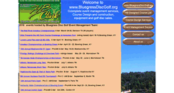 Desktop Screenshot of bluegrassdiscgolf.org